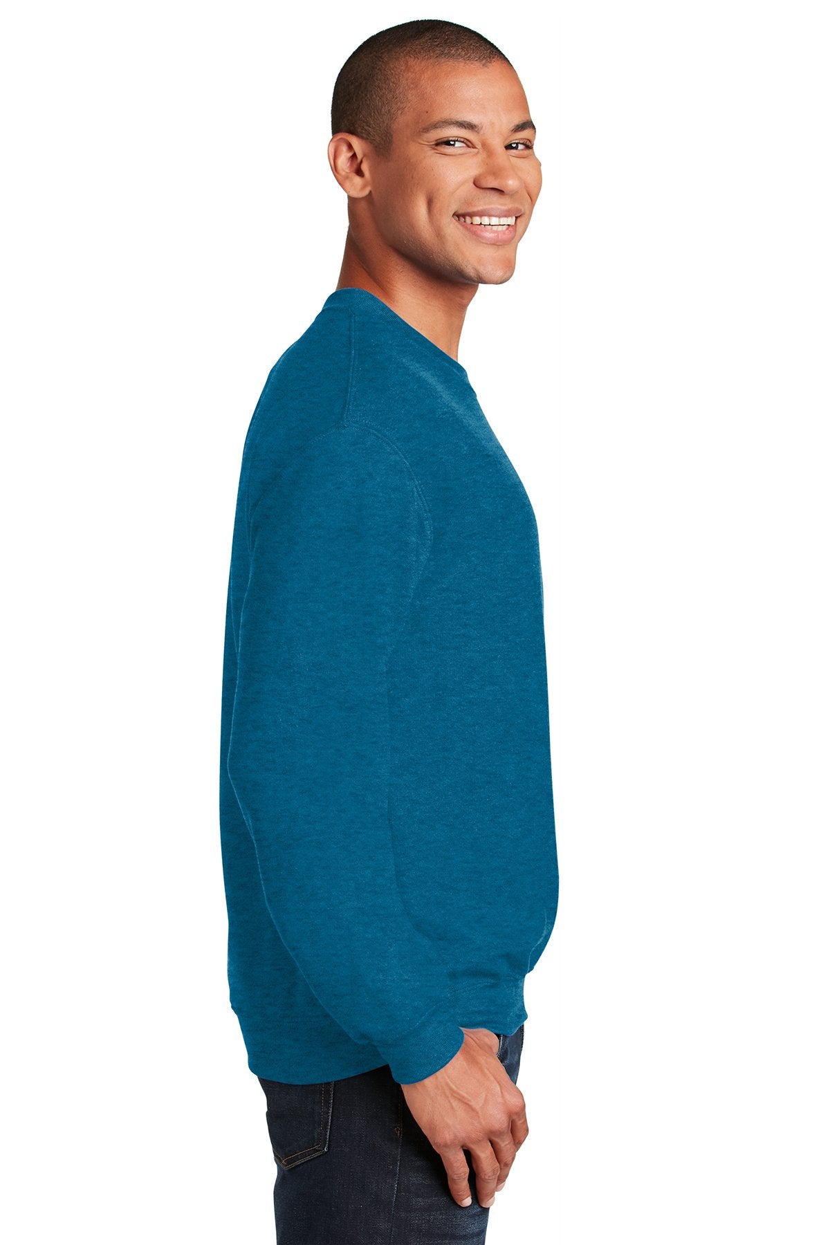 Gildan Heavy Blend Crewneck Sweatshirt Antique Sapphire