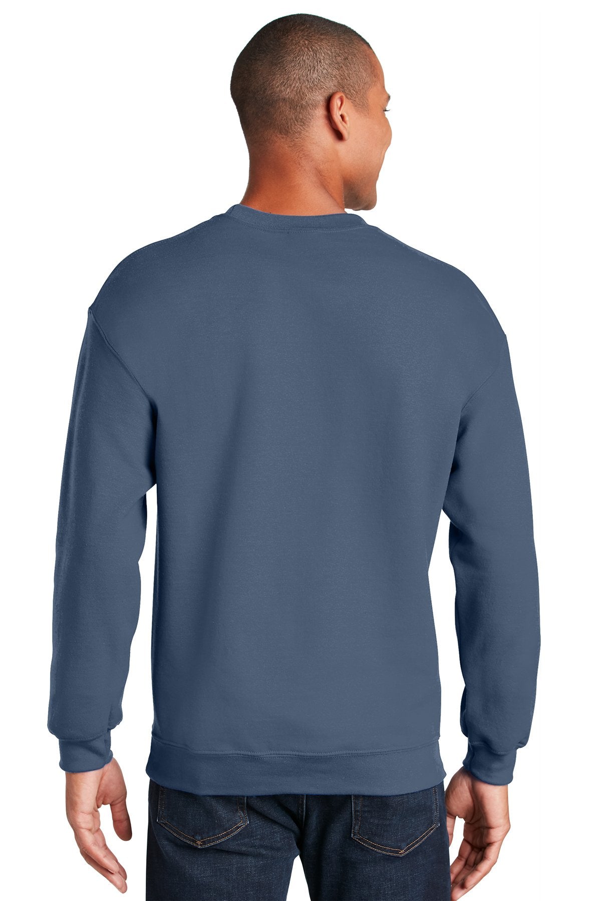 Gildan Heavy Blend Crewneck Sweatshirt Indigo Blue