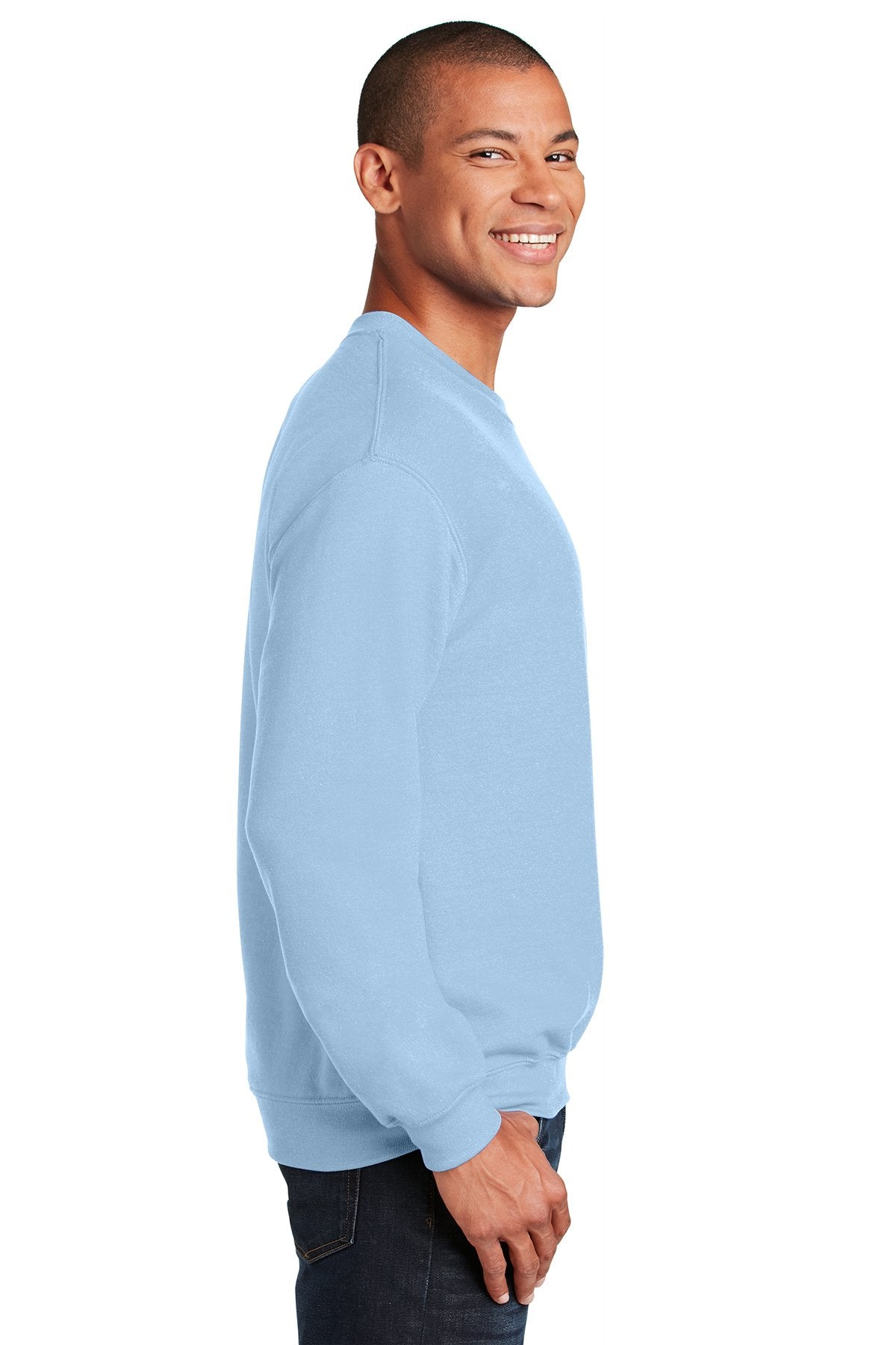Gildan Heavy Blend Crewneck Sweatshirt Light Blue