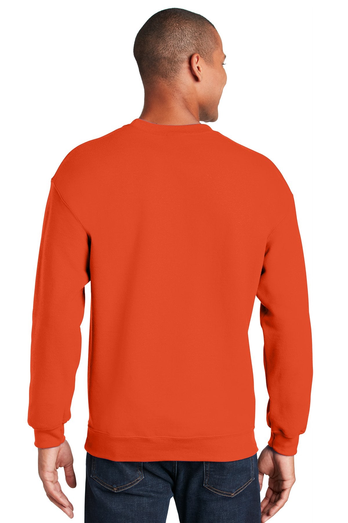 Gildan Heavy Blend Crewneck Sweatshirt Orange