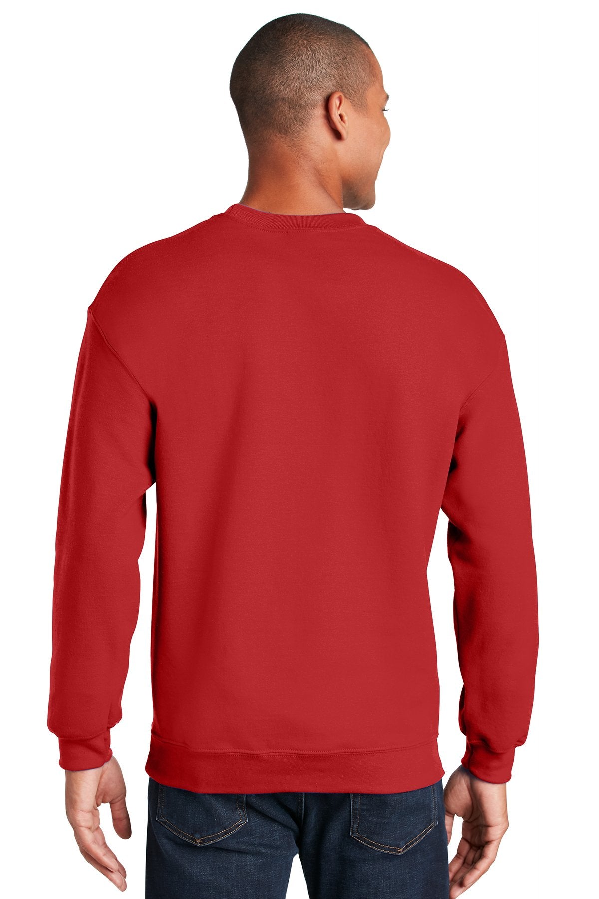 Gildan Heavy Blend Crewneck Sweatshirt Red