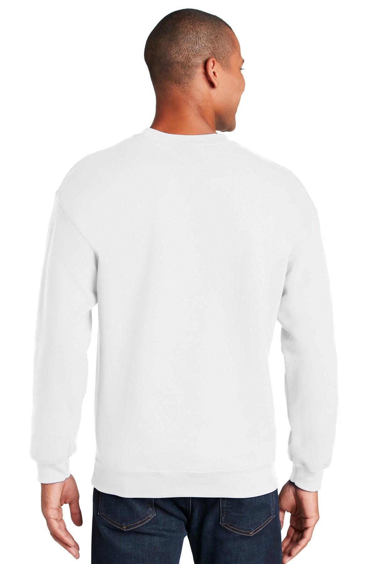 Gildan Heavy Blend Crewneck Sweatshirt White