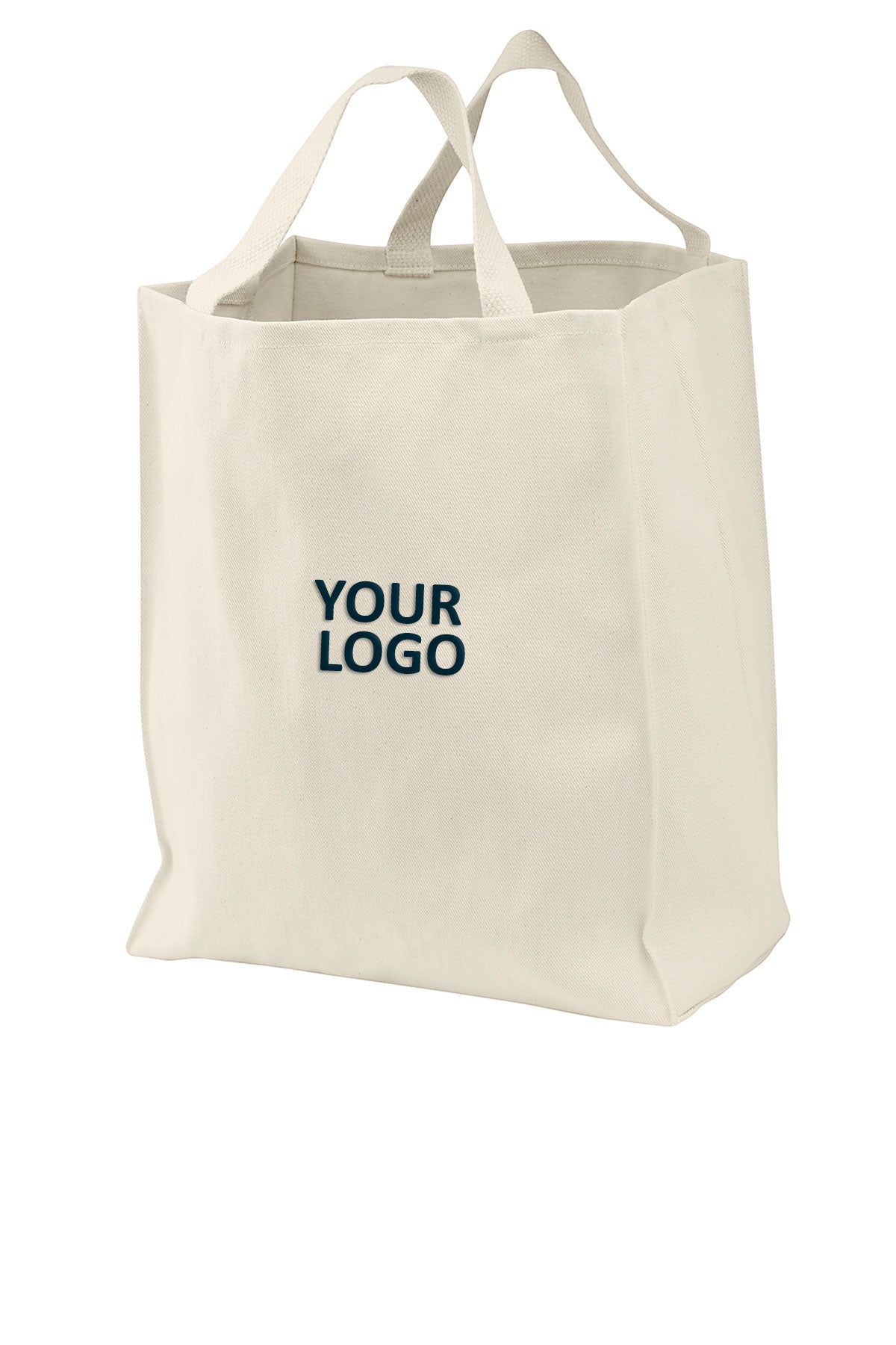 Port Authority Custom Grocery Tote, Natural