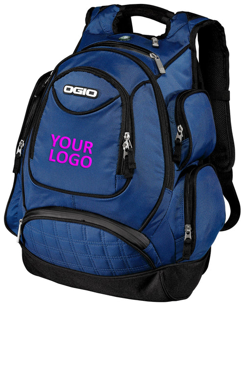 OGIO Metro Ballistic Customzied Backpacks, Navy