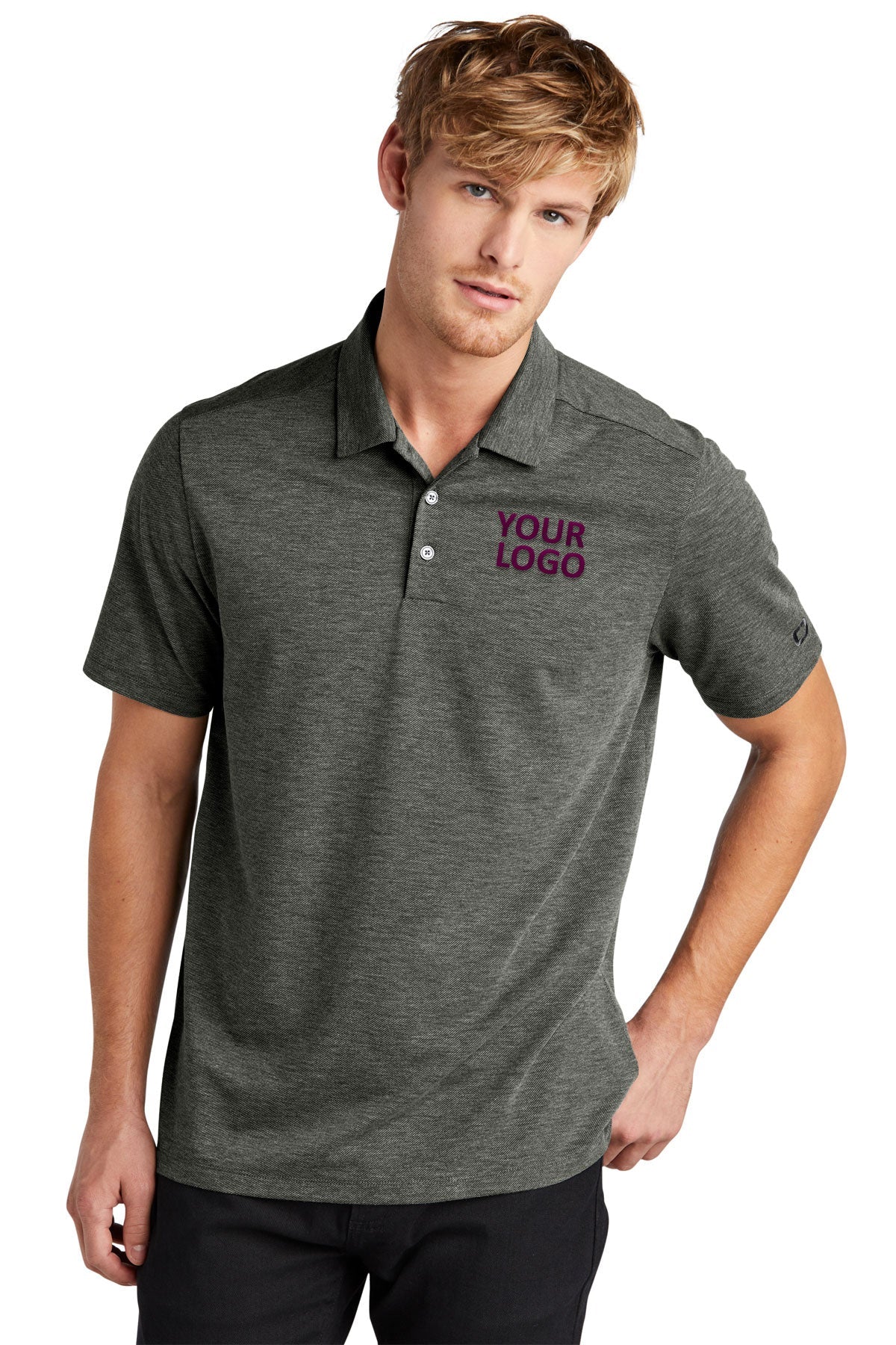 OGIO Tarmac Grey OG147 custom logo polo shirts