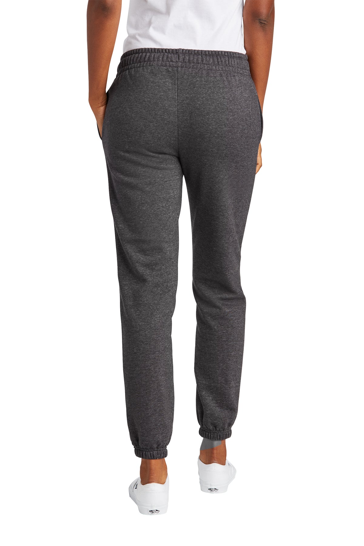 District Womens V.I.T. Fleece Sweatpants, Heathered Charcoal