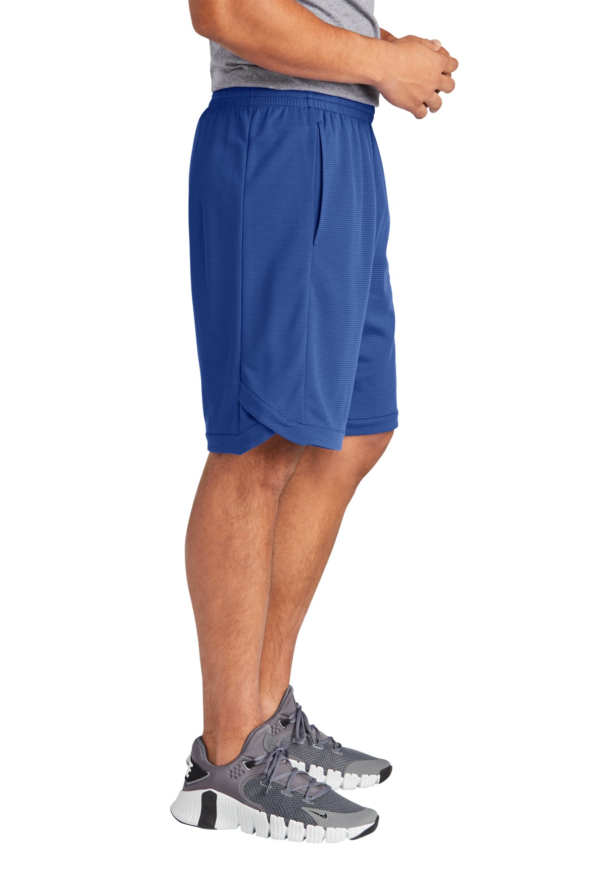 Sport-Tek Custom PosiCharge Position Shorts with Pockets, True Royal