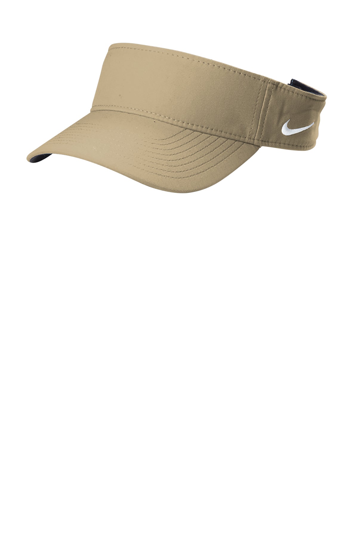 Custom Nike Dri-FIT Team Visor NKFB5675 Khaki