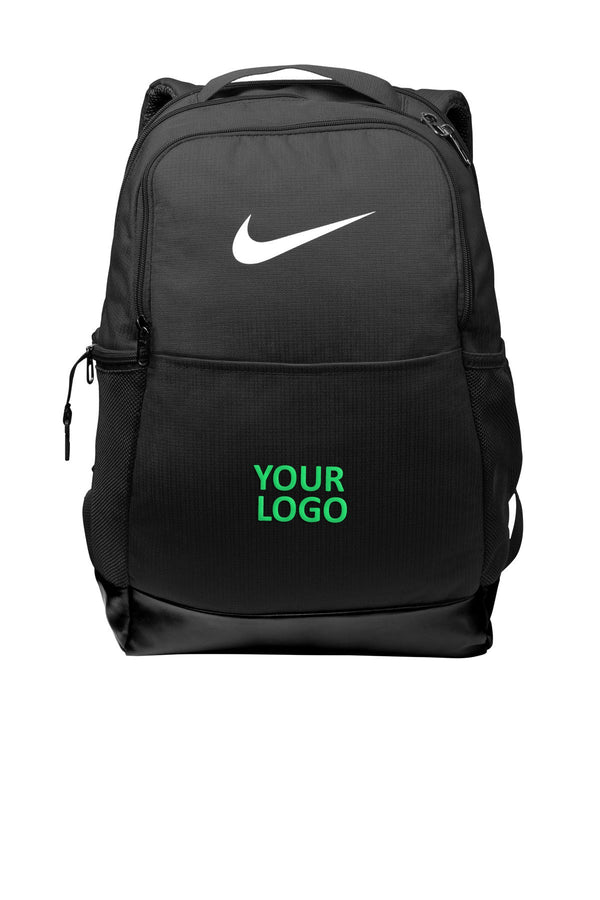 nike 2019 backpack Unisex Brasilia 9.5 Training (Medium, 24L), Black/Black/White, MISC How to Fix Broken The front zippered pocket Color:Jet Black EcoPak category__SHOPIFY_COLLECTIONS_BRAND_ADIDASORIGINALS