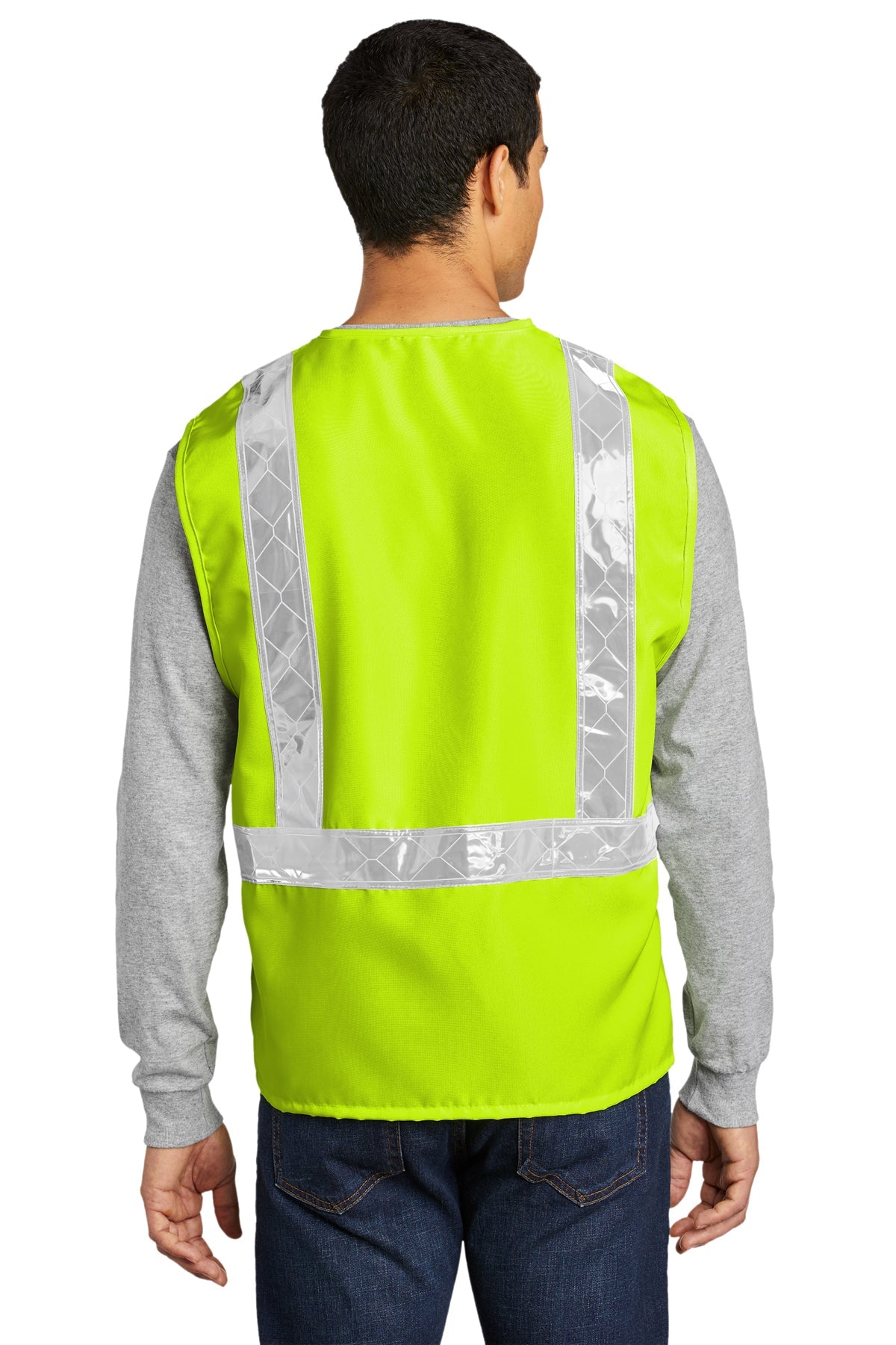 port authority_sv01 _safety yellow/ reflective_company_logo_jackets