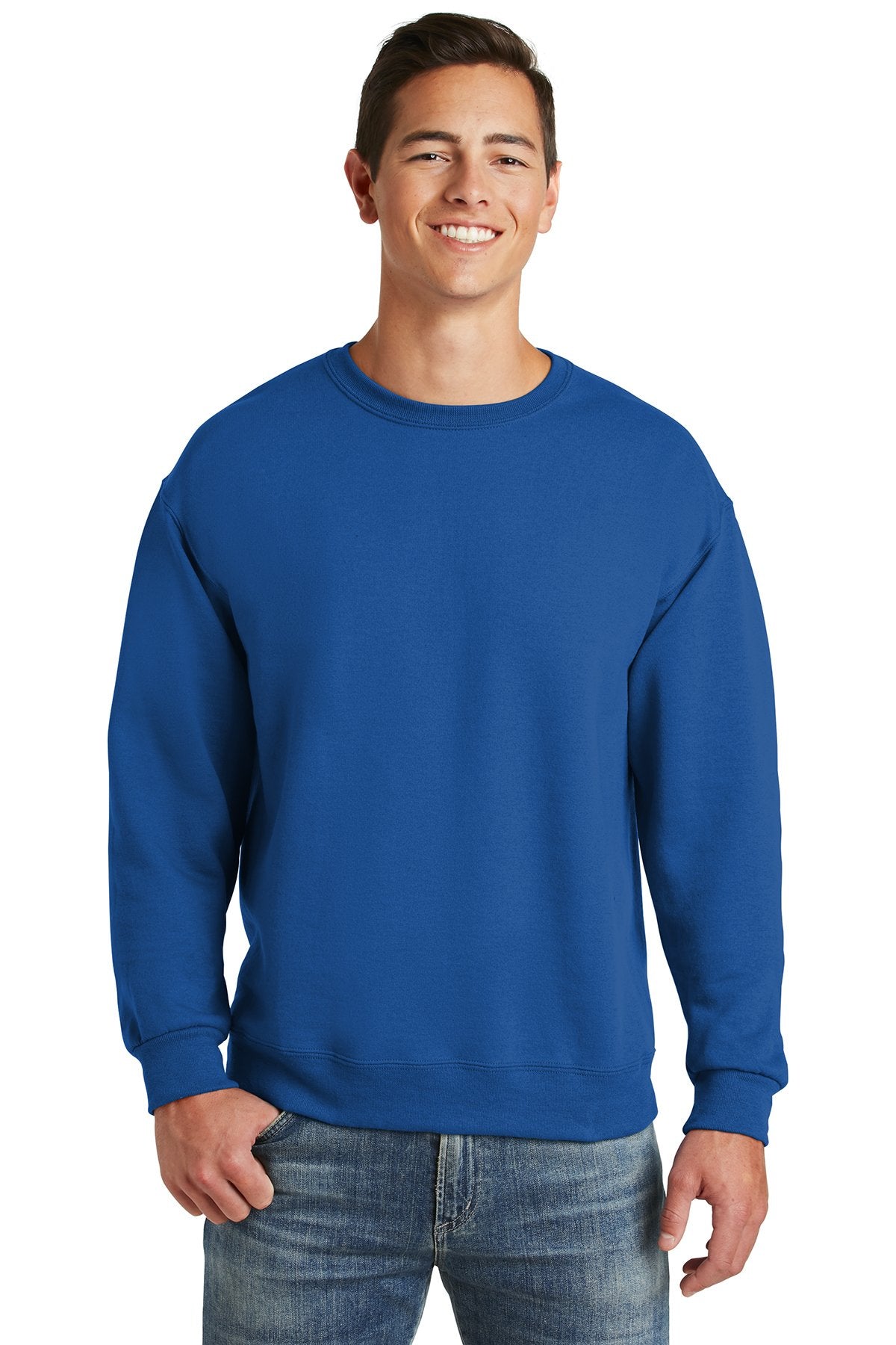 Jerzees Royal 4662M custom sweatshirts with logo