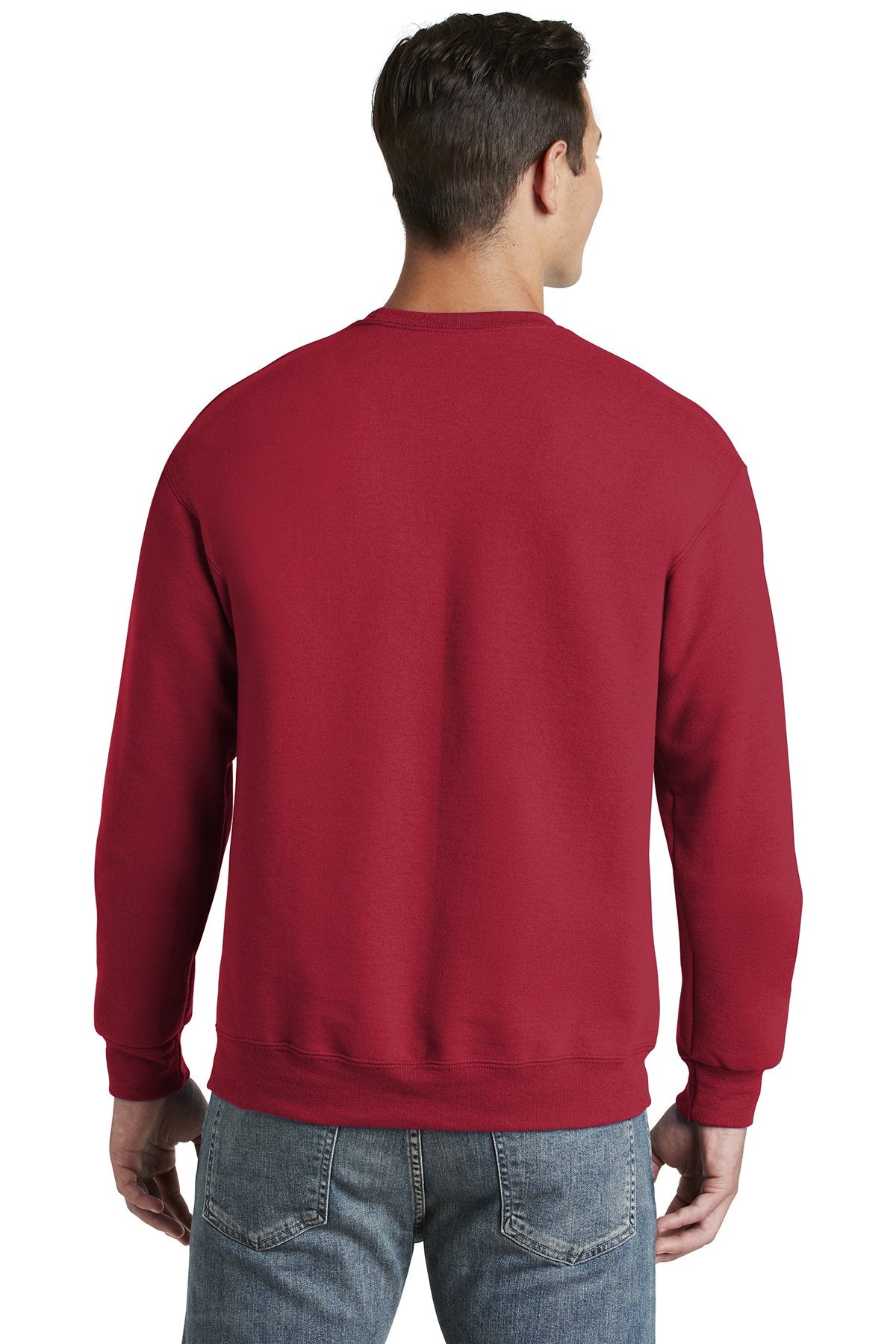 Jerzees Super Sweats NuBlend Crewneck Sweatshirt 4662M True Red