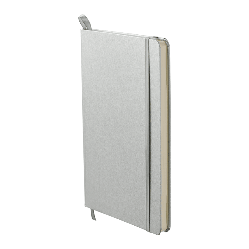 JournalBooks Ambassador Hardcover Bound, Silver