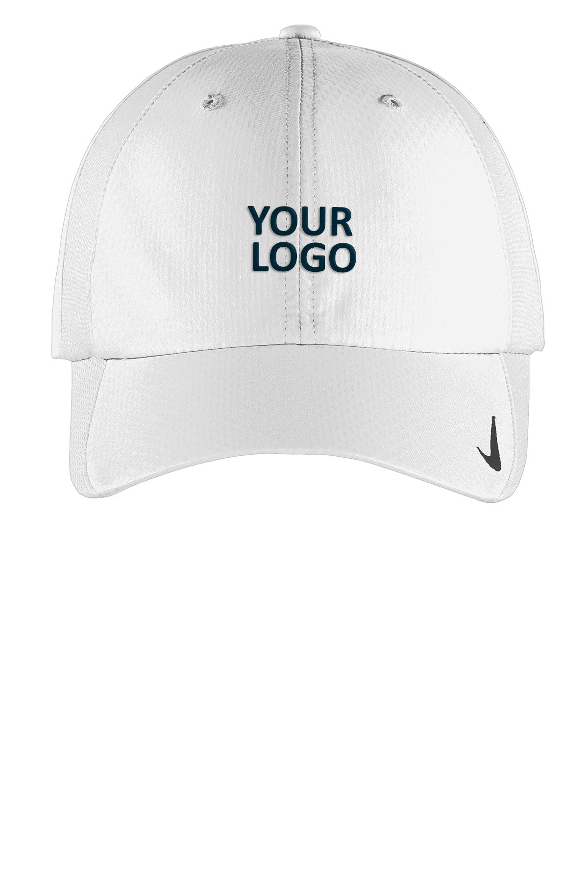 Custom Nike Sphere Dry Cap White
