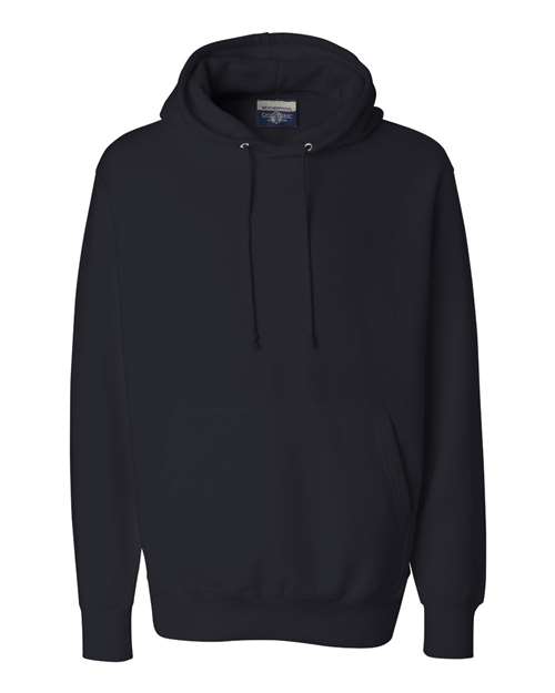 Weatherproof Cross Weave Hooded Sweatshirt Navy 7700