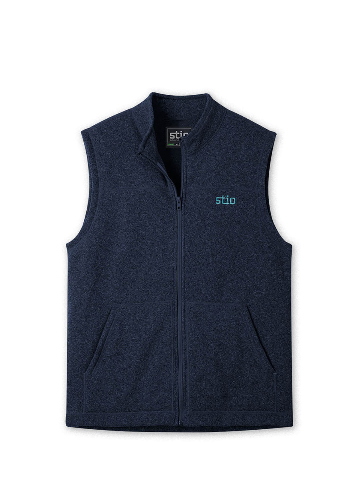 STIO Men's Wilcox Fleece Vest, Mountain Shadow