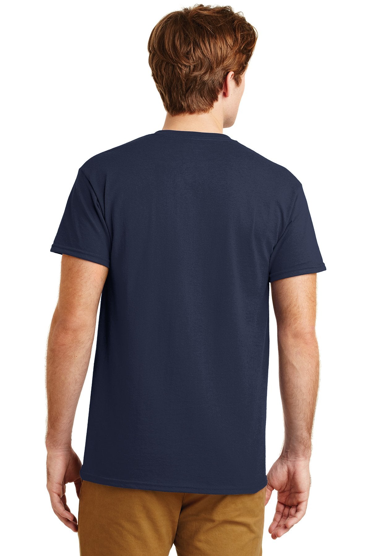 gildan dryblend cotton poly pocket t shirt 8300 navy