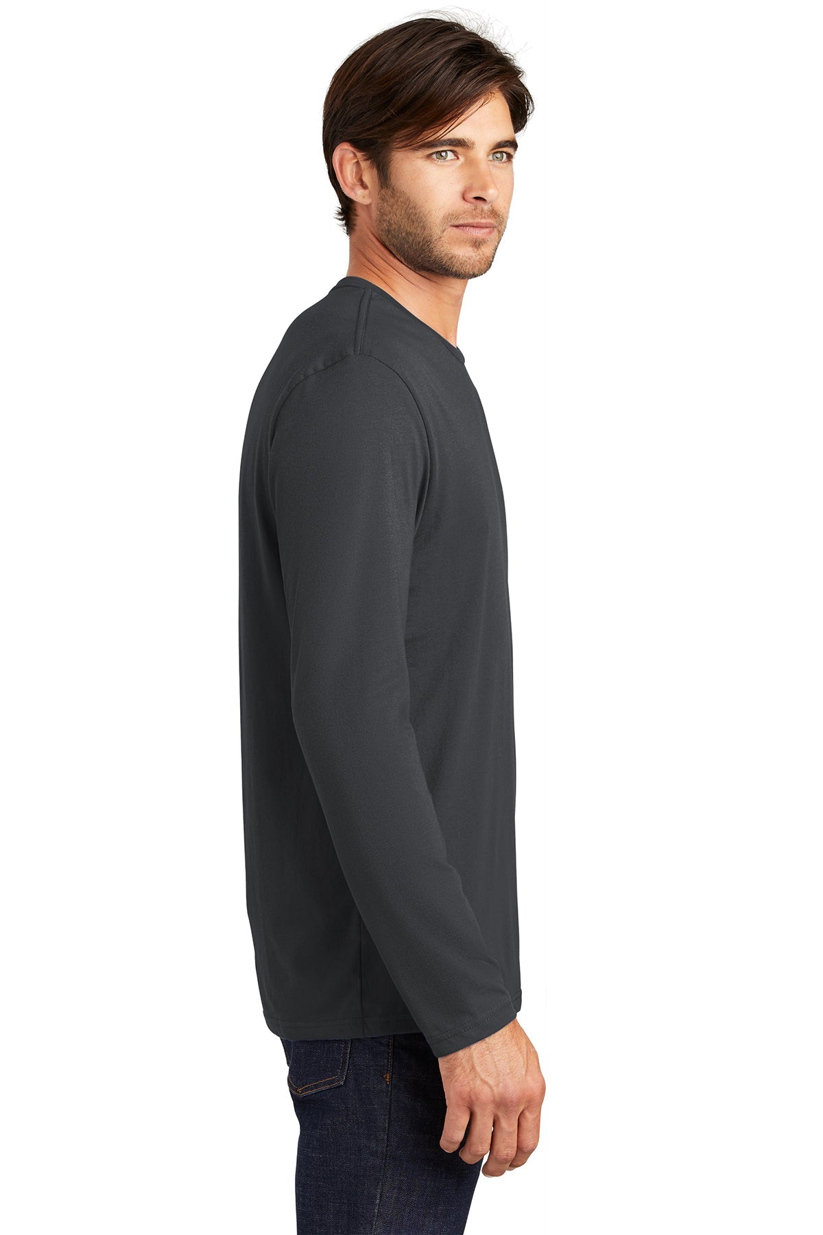 District Made Mens Perfect Weight Long Sleeve Tee