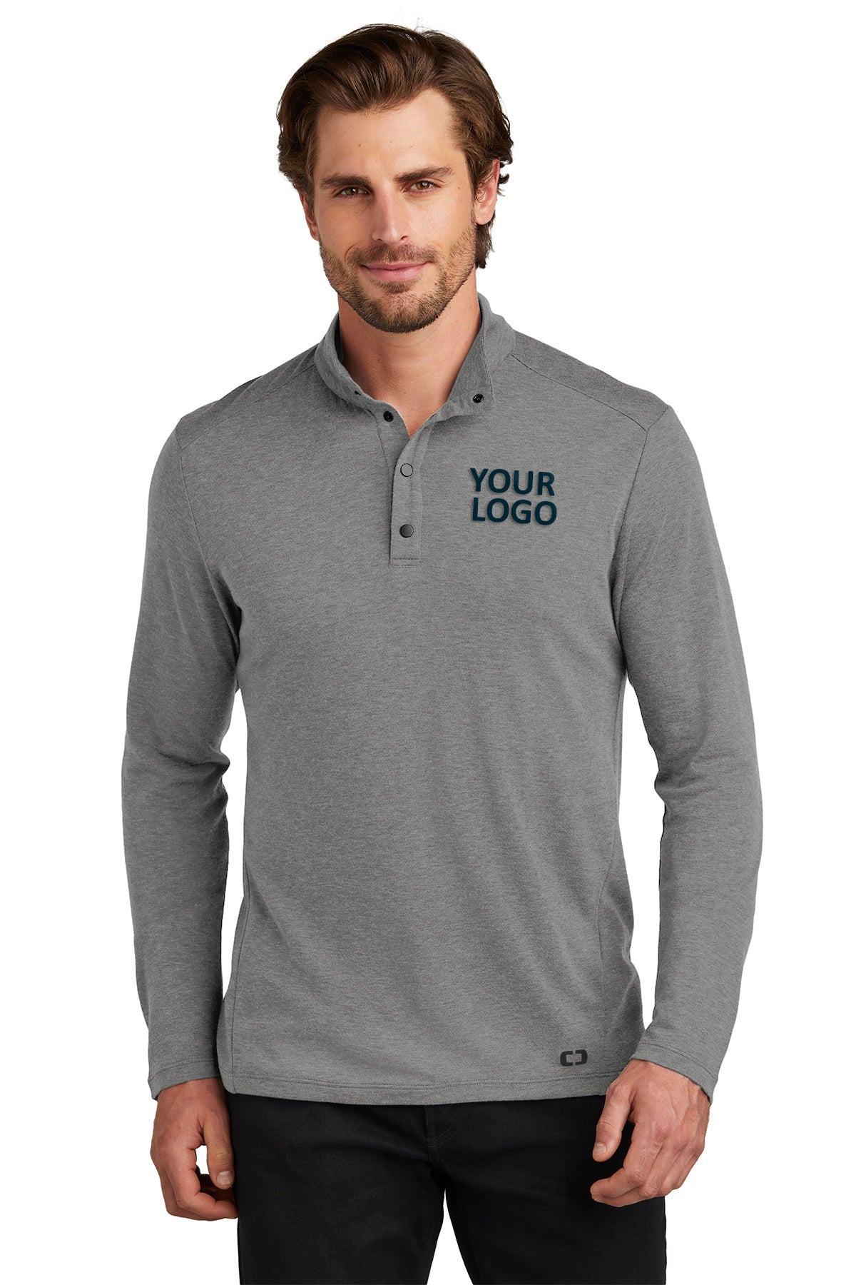 OGIO Gear Grey OG151 custom sweatshirts with logo