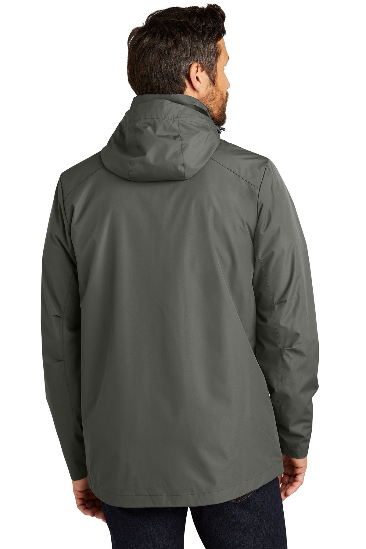 Port Authority All-Weather 3-in-1 Customized Jackets, Storm Grey