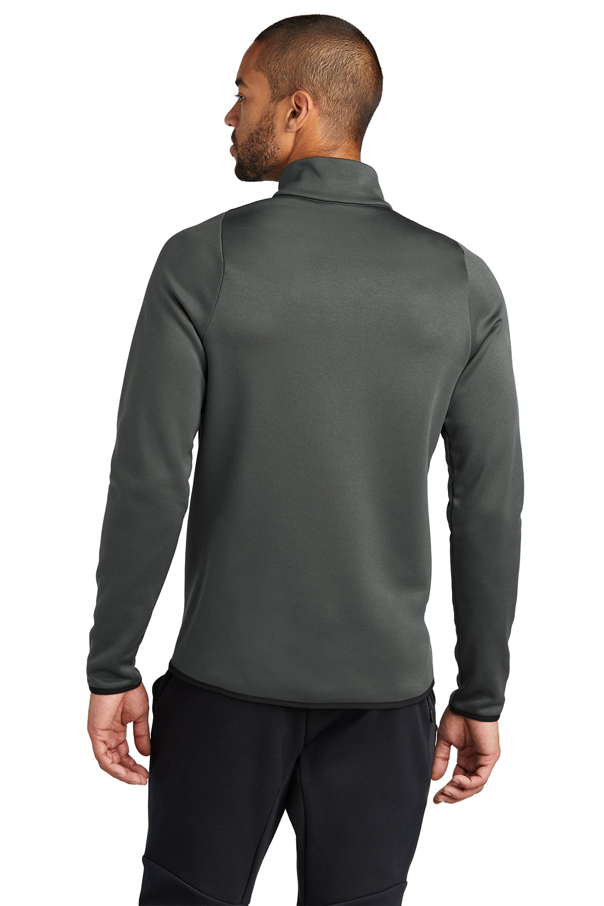 Nike therma 2024 half zip grey