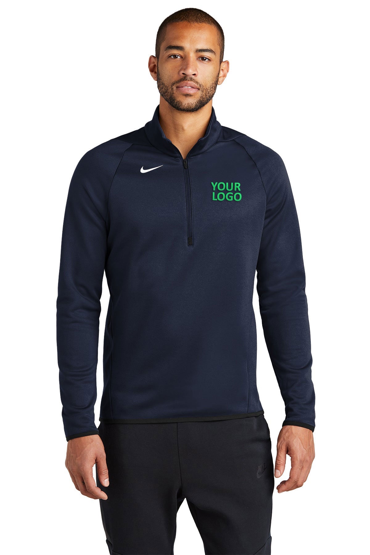 Nike Team Navy CN9492 jackets with company logo