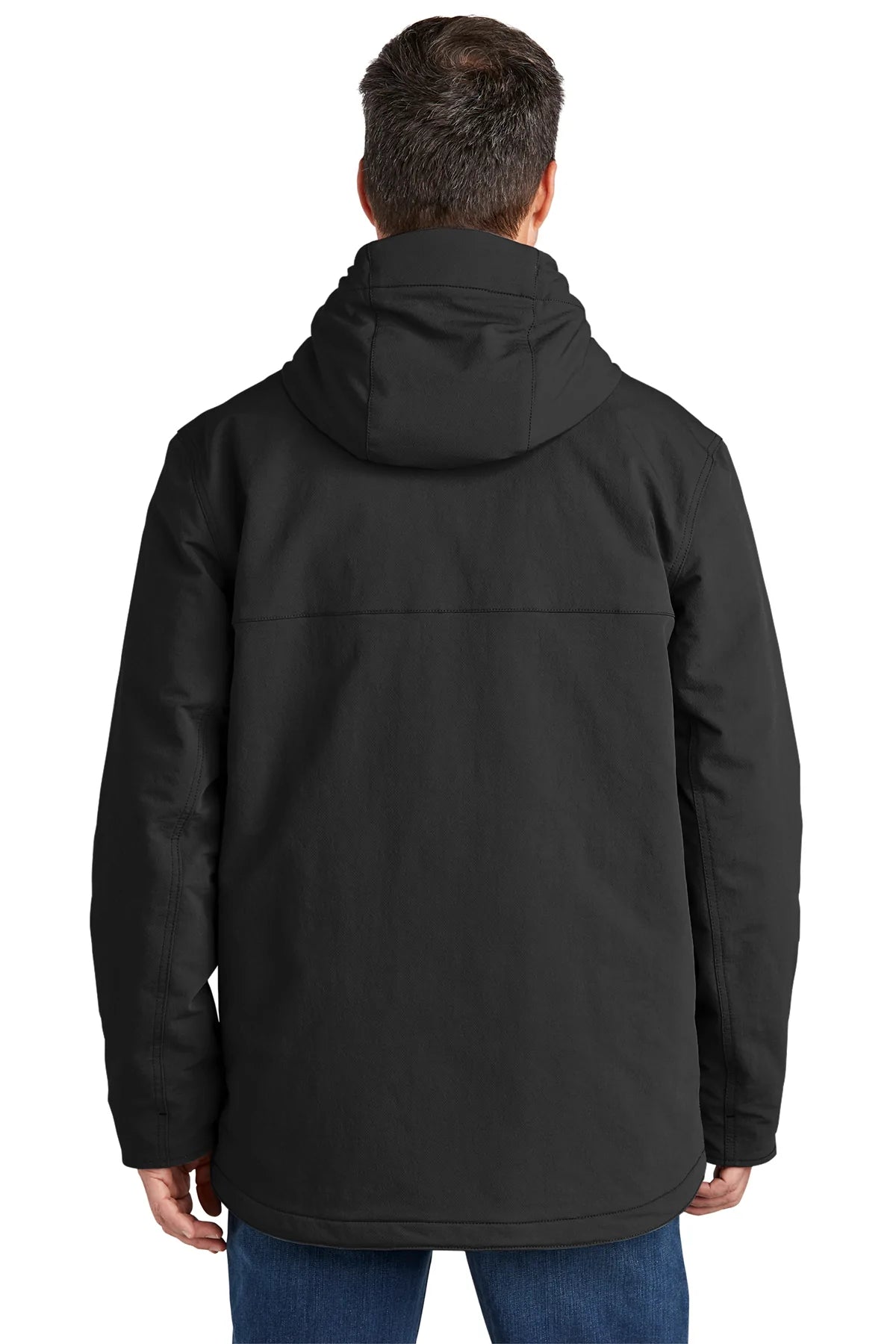 Custom Carhartt Super Dux Insulated Hooded Coat CT105533 Black Custom Carhartt Super Dux Insulated Hooded Coat CT105533 Black