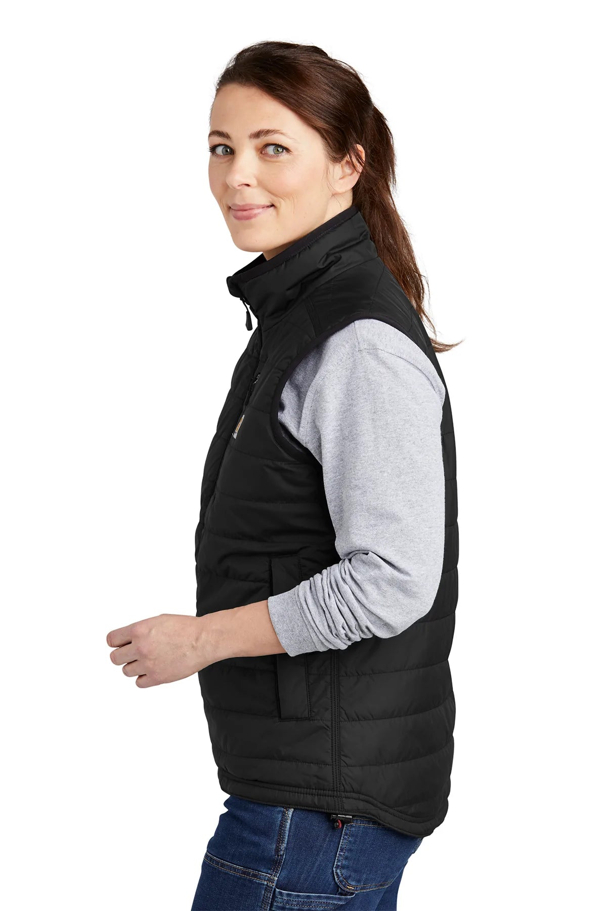 Carhartt Womens Gilliam Customized Vests, Black
