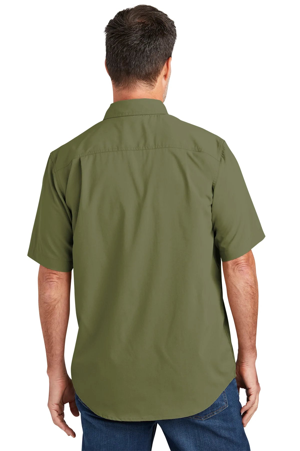 Carhartt Force Solid Custom Shirts, Burnt Olive