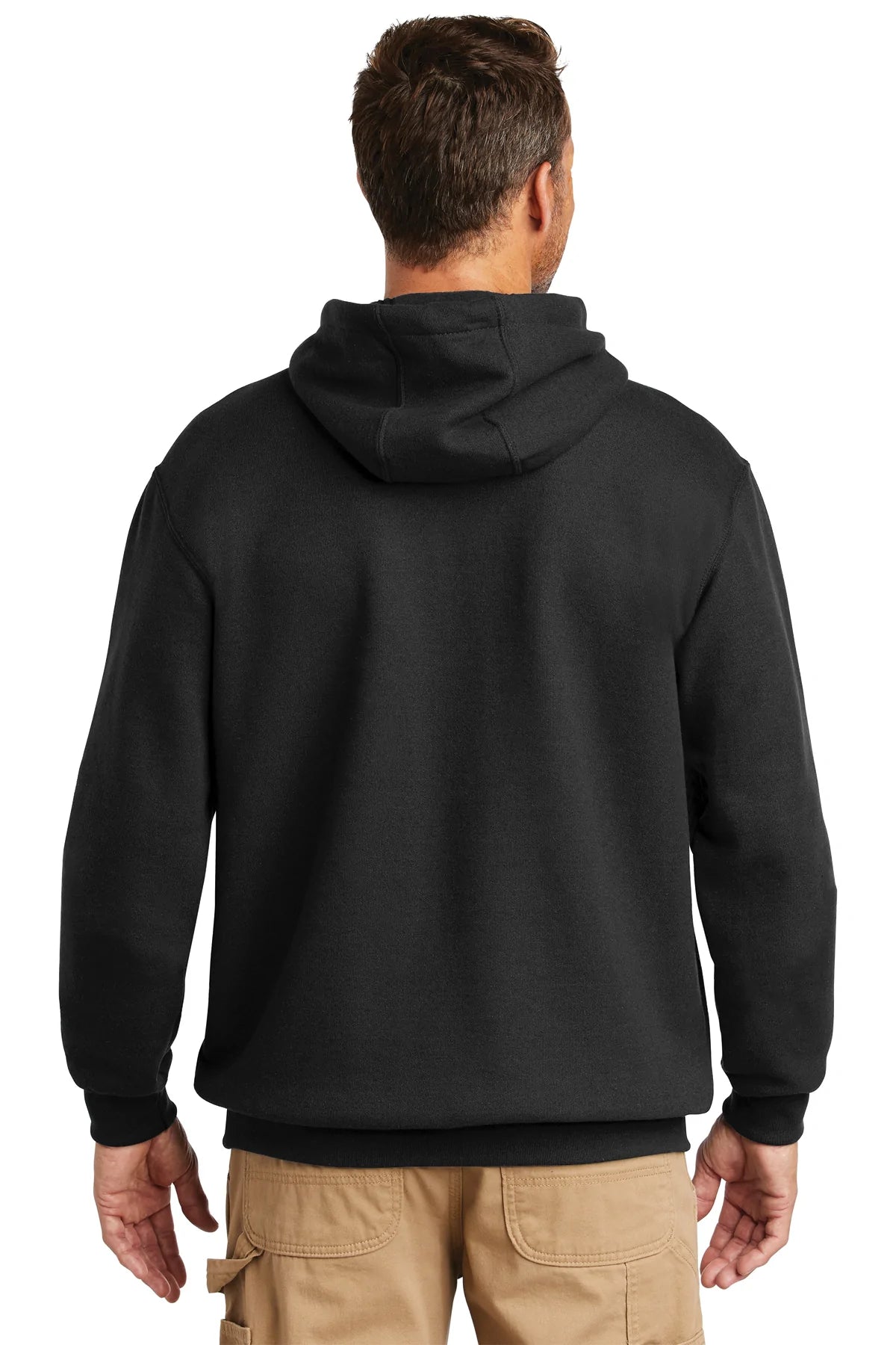 Carhartt Tall Hooded Custom Sweatshirts, Black
