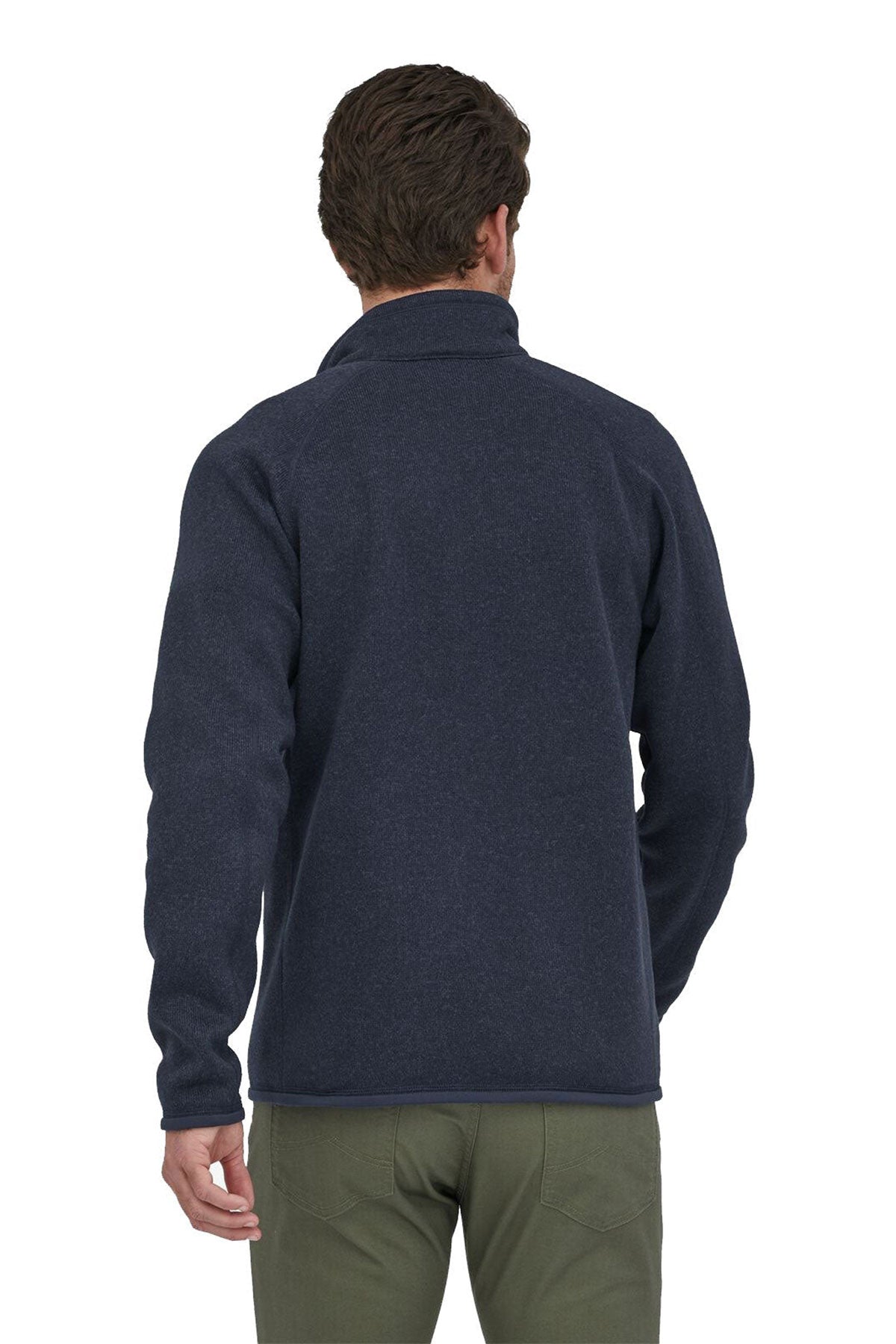Branded Patagonia Men's Better Sweater Quarter-Zip Fleece Navy