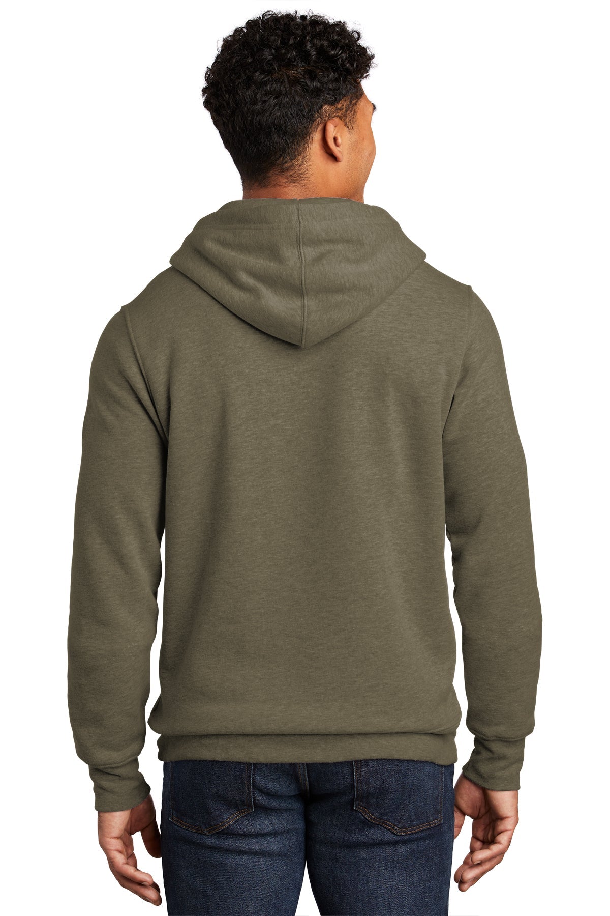 Khaki green outlet north face hoodie