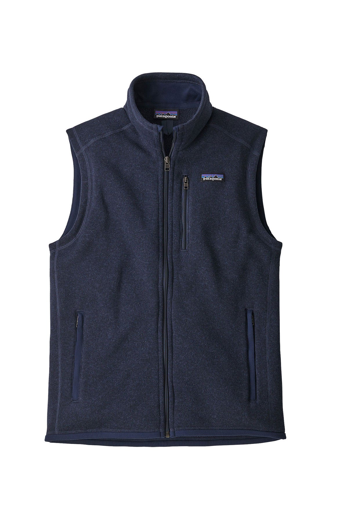 Patagonia Mens Better Sweater Fleece Customized Vests, New Navy