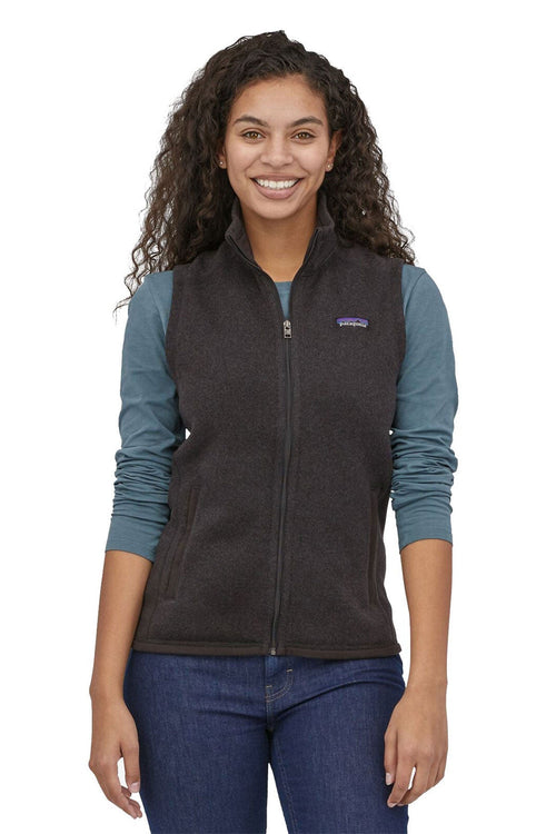Patagonia Mens Better Sweater Fleece Customized Vests, Black