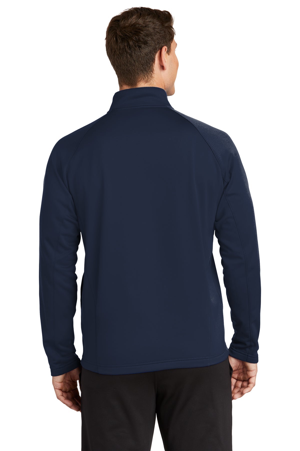 sport-tek_f243 _navy/silver_company_logo_sweatshirts