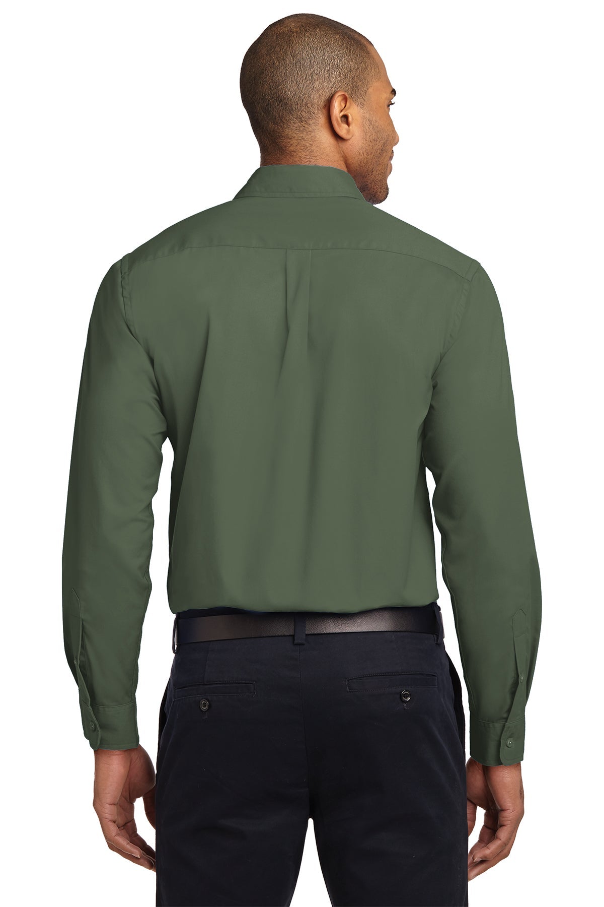 port authority_s608 _clover green_company_logo_button downs