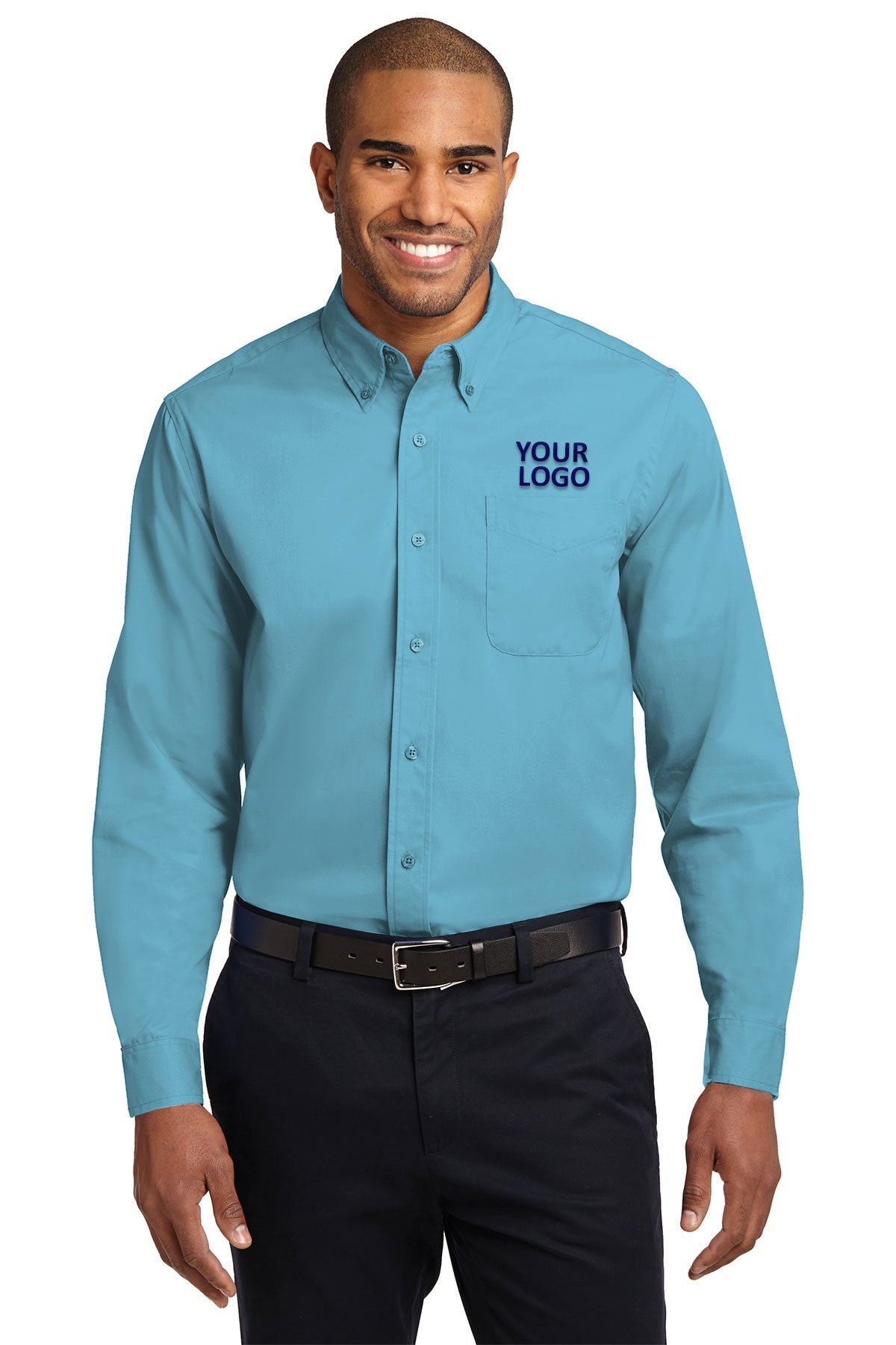Port Authority Maui Blue S608 custom corporate clothing