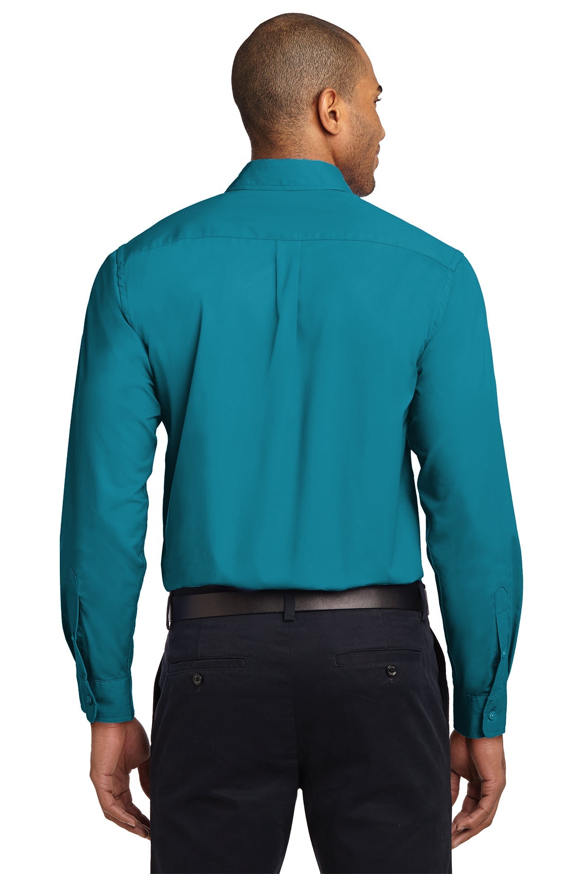 port authority_s608 _teal green_company_logo_button downs