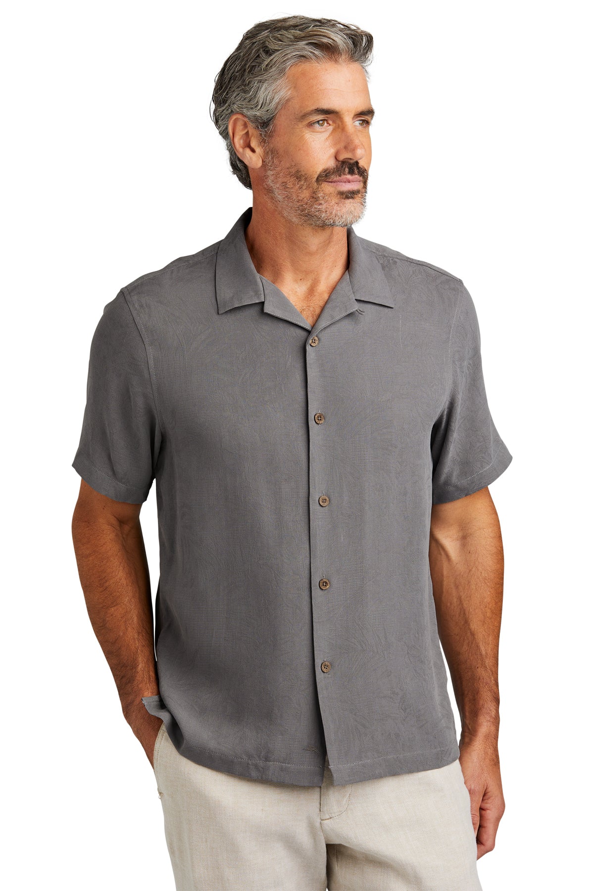 Tommy Bahama Shadow ST325384TB work shirts with logo