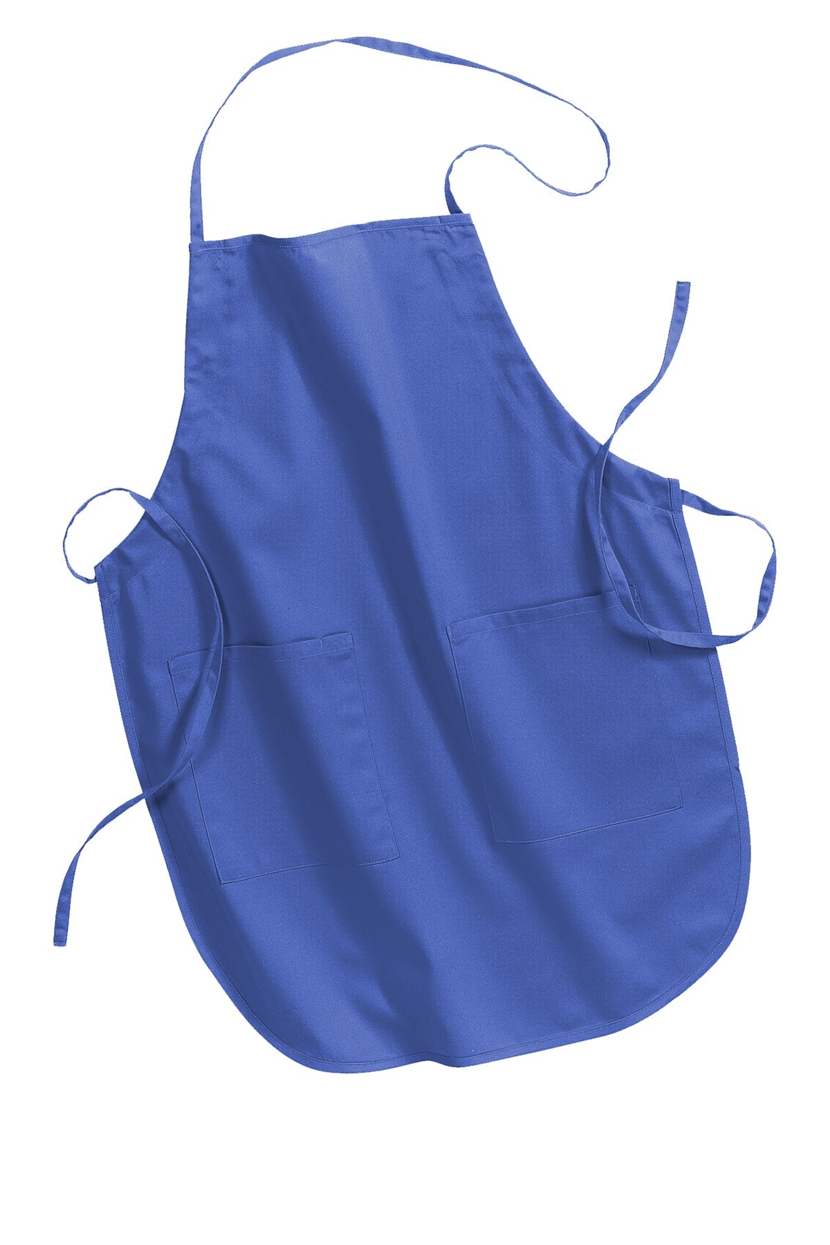 Port Authority Full-Length Branded Aprons, Faded Blue