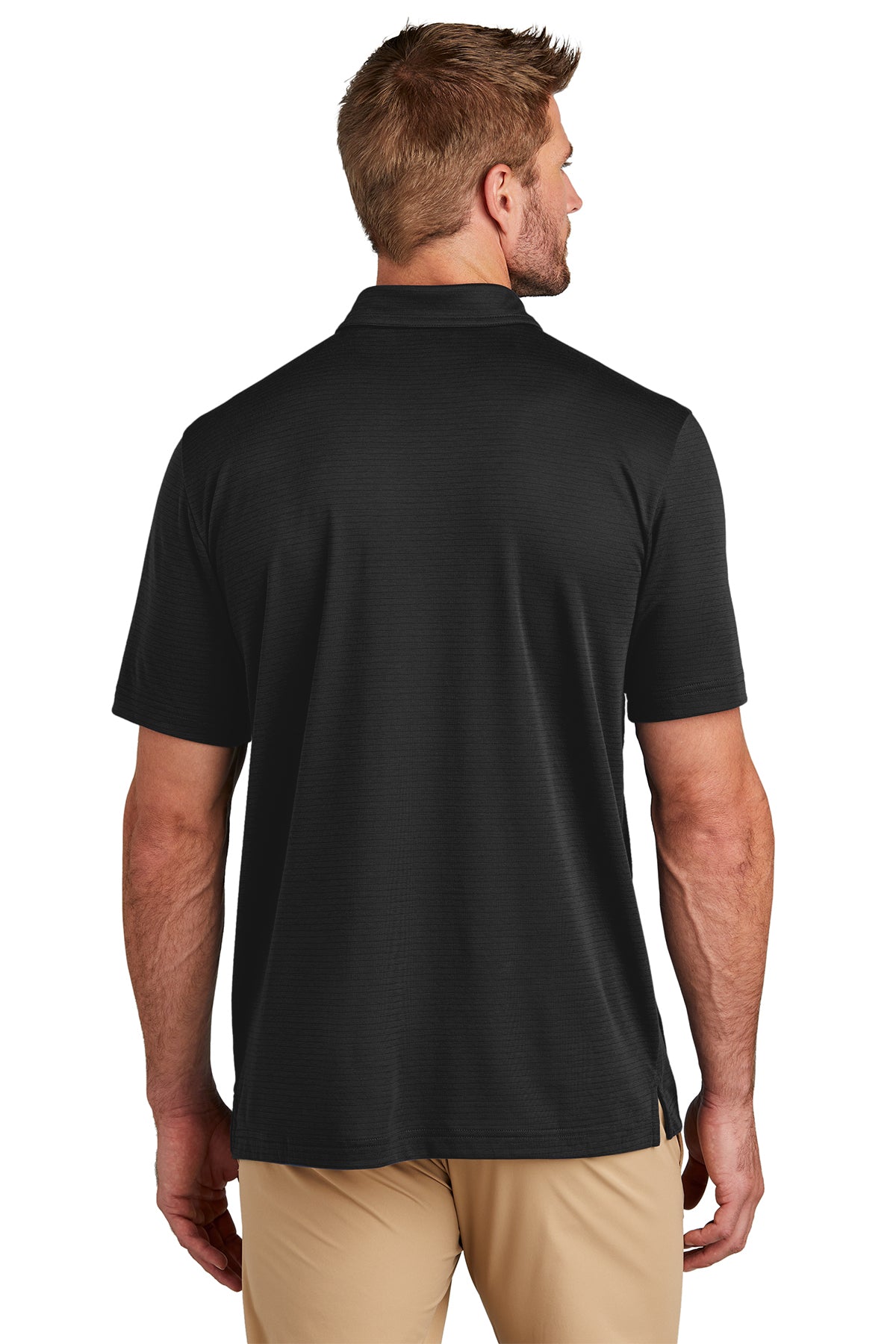 Custom TravisMathew Bayfront Solid Polo TM1MY399 Black