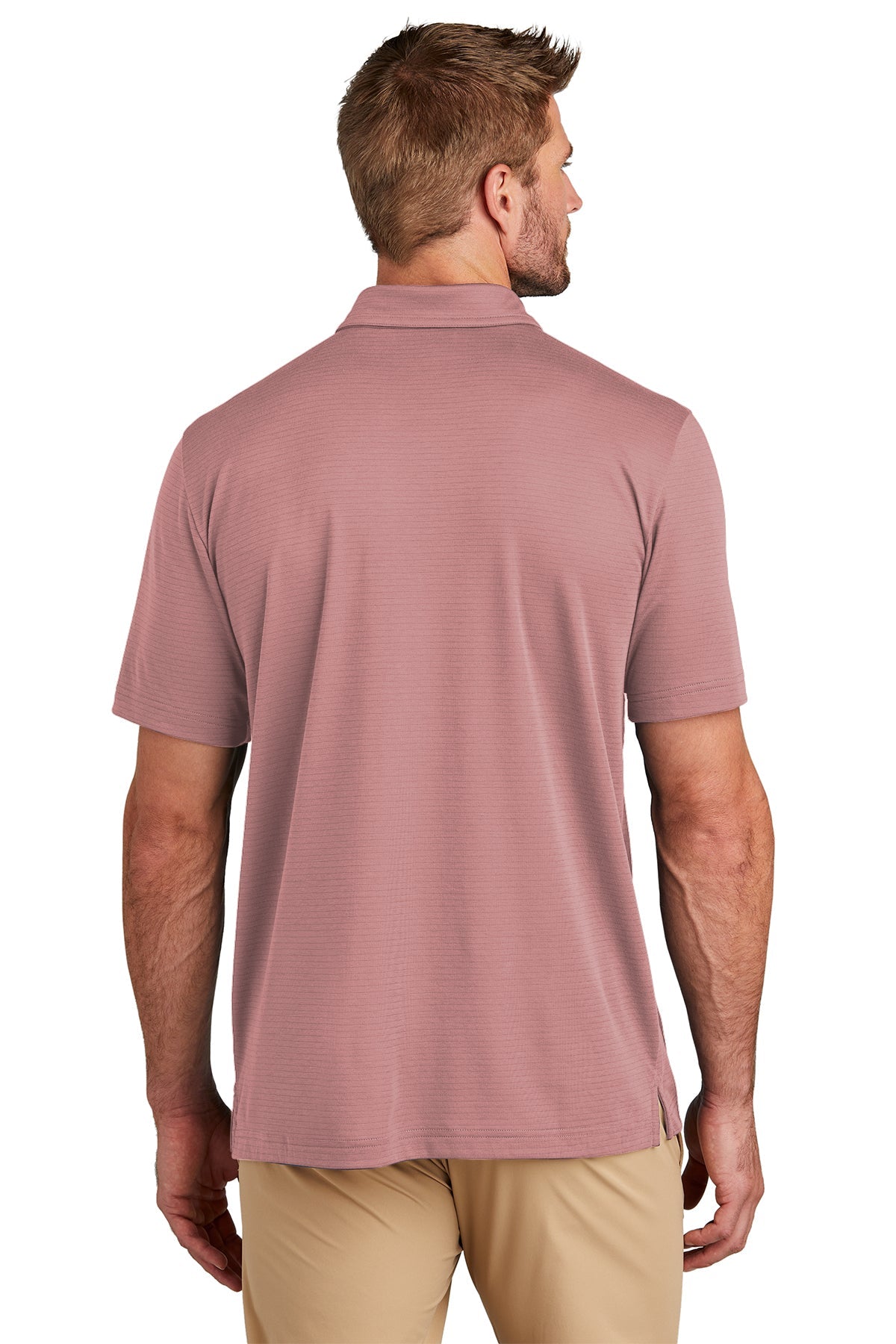 Custom TravisMathew Bayfront Solid Polo TM1MY399 Roan Rouge