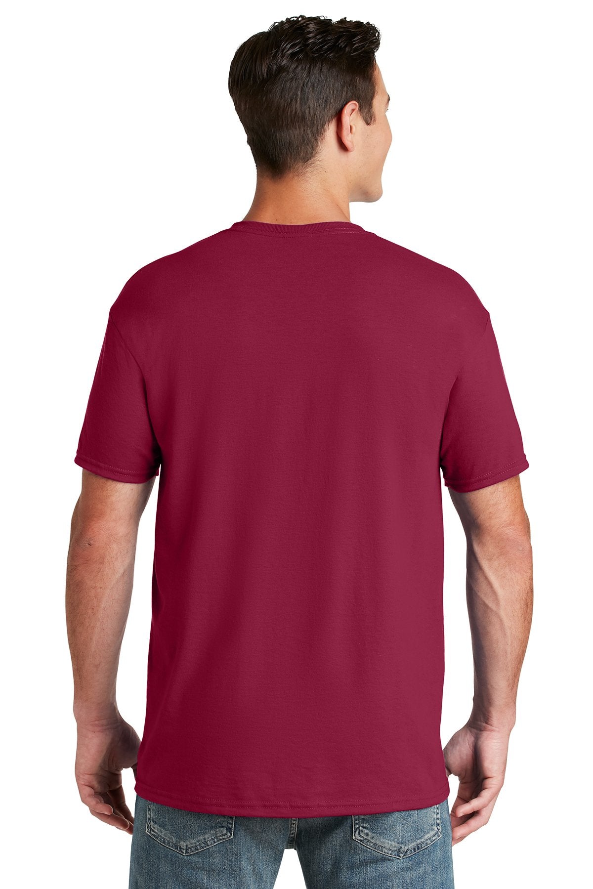 Jerzees Dri-Power Active 50/50 Cotton/Poly T-Shirt 29M Cardinal