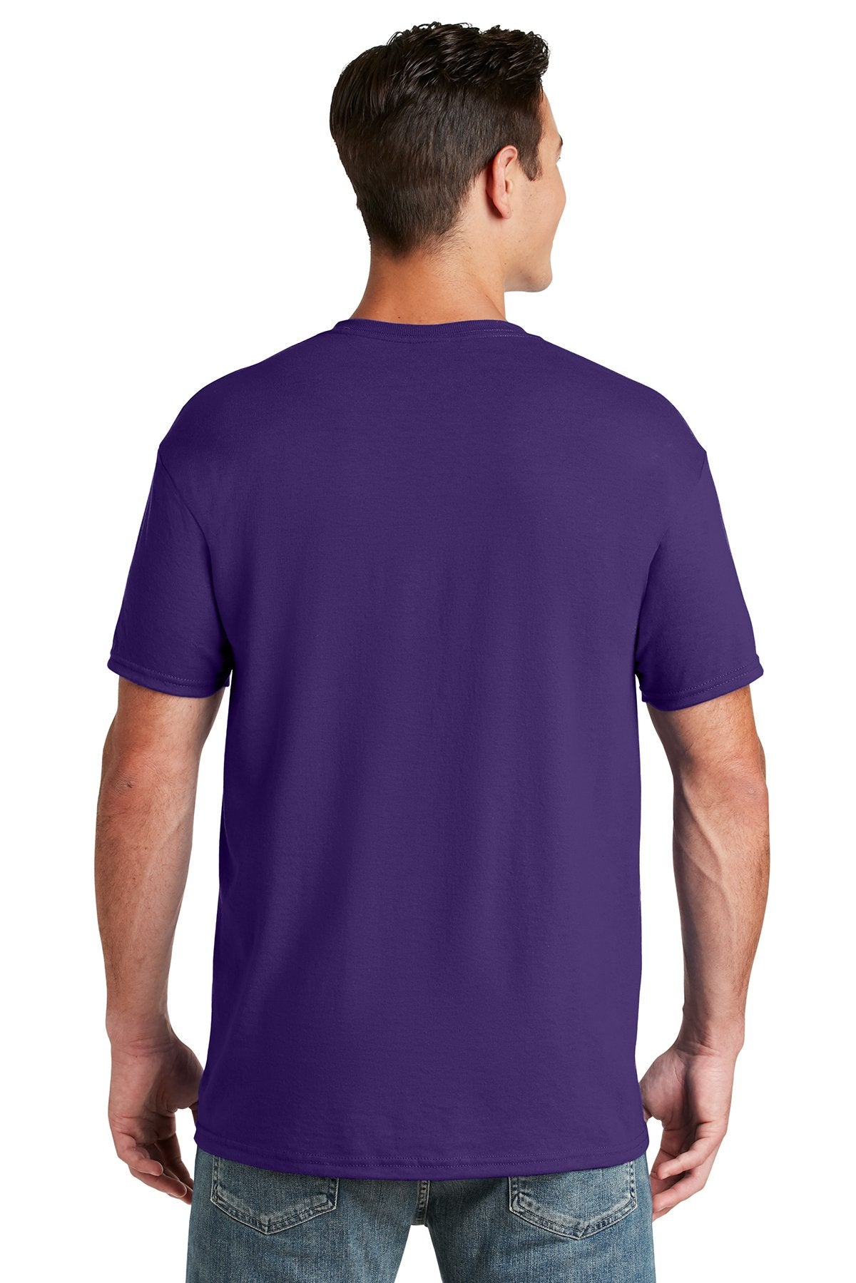 Jerzees Dri-Power Active 50/50 Cotton/Poly T-Shirt 29M Deep Purple