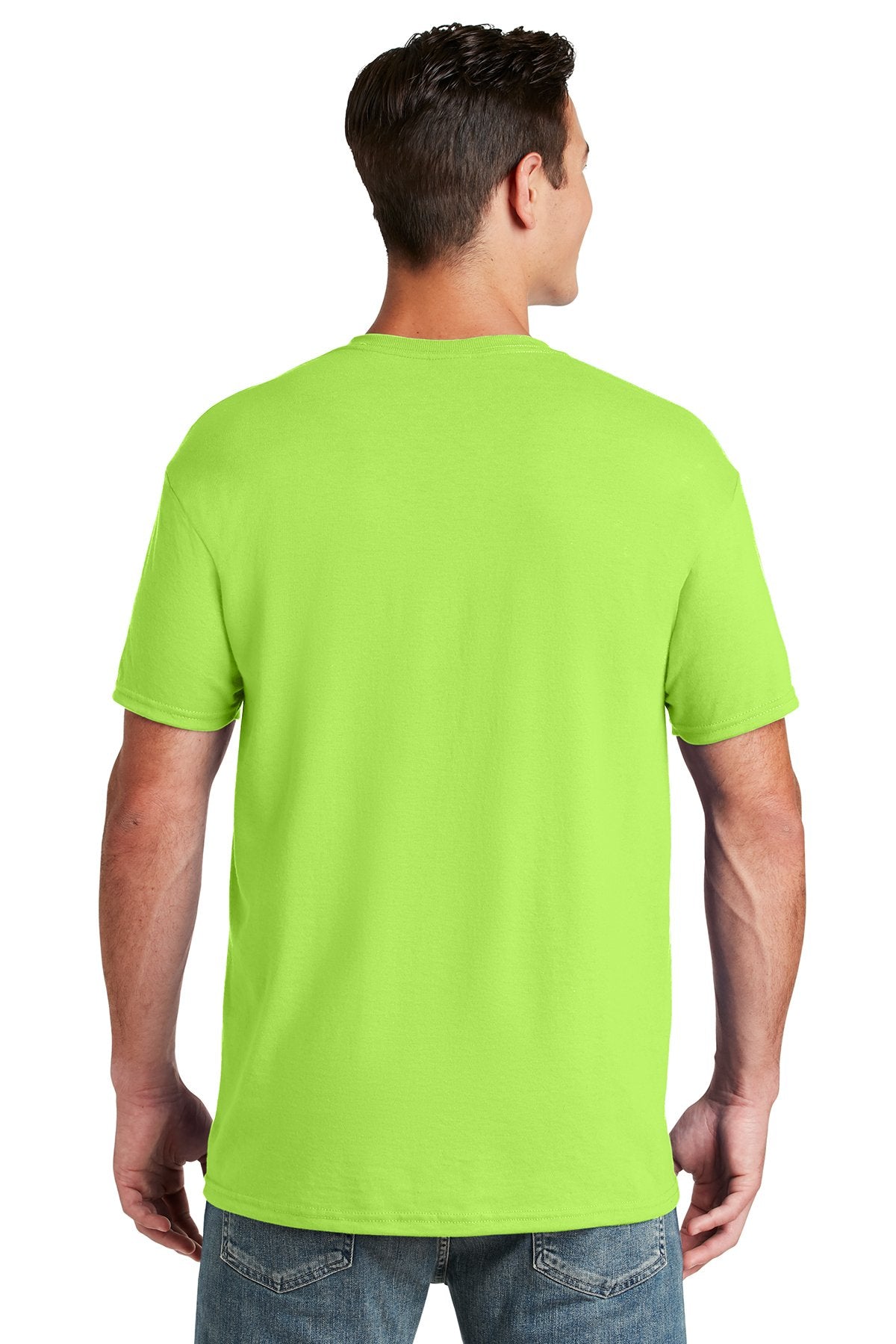 Jerzees Dri-Power Active 50/50 Cotton/Poly T-Shirt 29M Neon Green