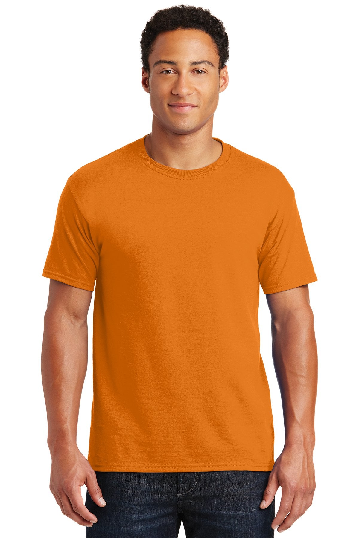 jerzees dri-power active 50/50 cotton/poly t-shirt 29m tennessee orange