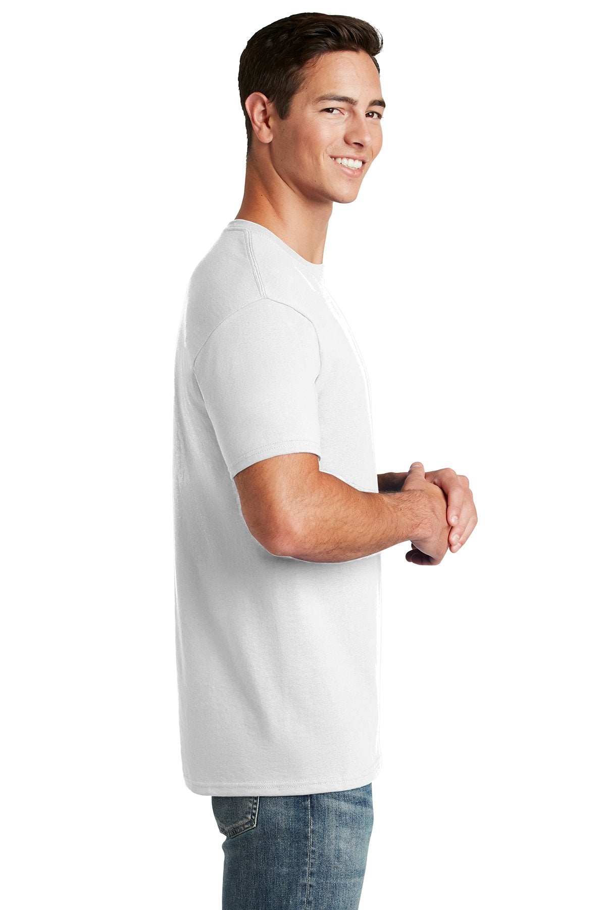 Jerzees Dri-Power Active 50/50 Cotton/Poly T-Shirt 29M White