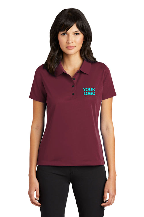 Nike Tech Basic Dri-FIT Custom Polos, Team Red