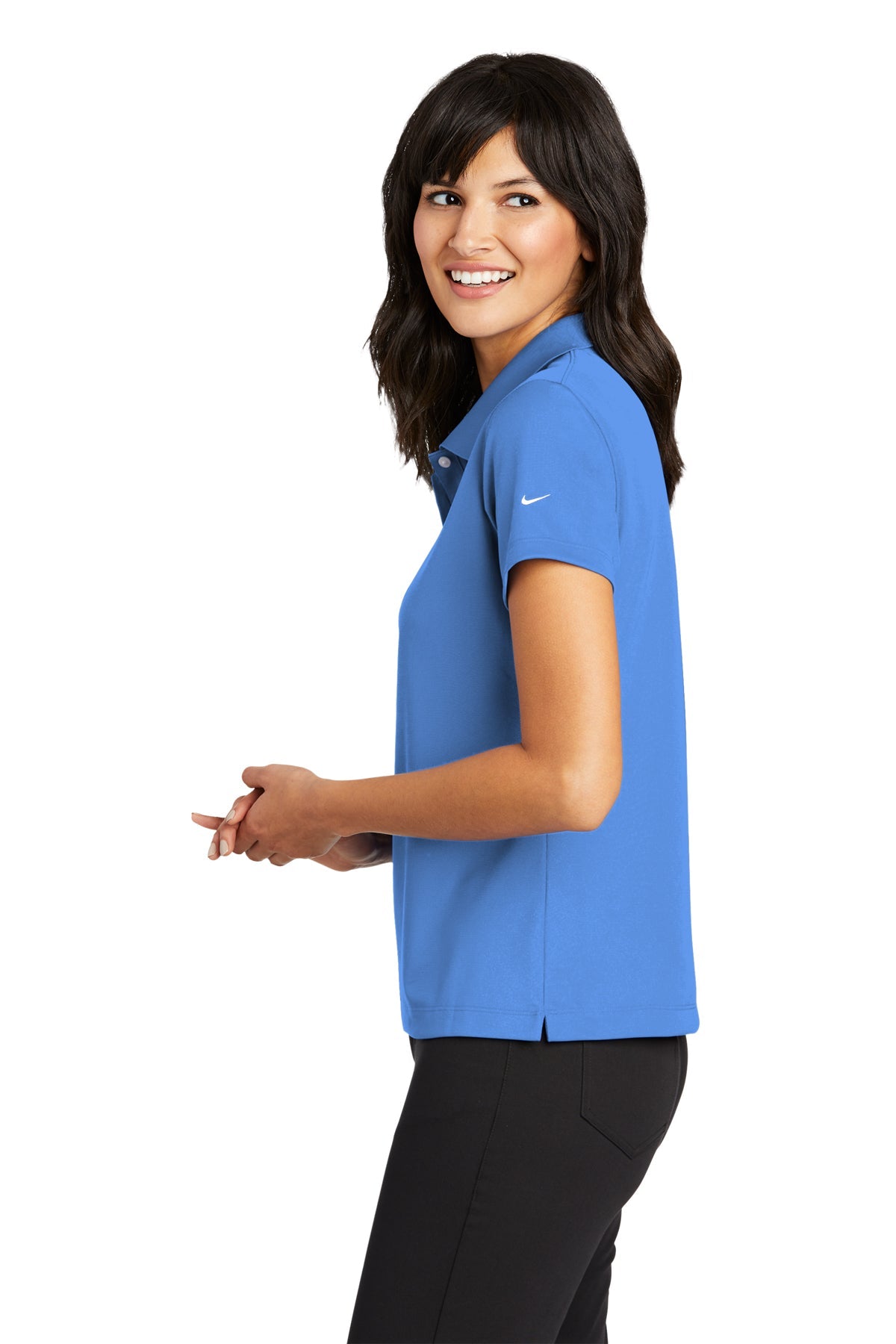 nike_203697_university blue_company_logo_polos