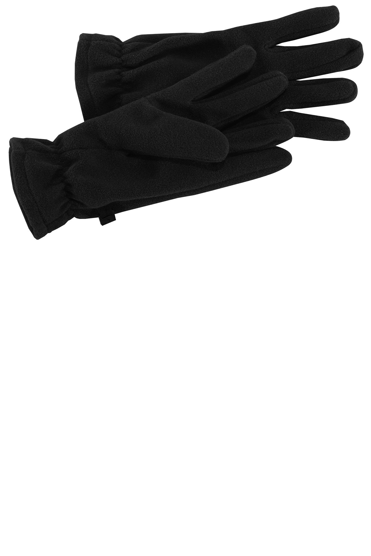 port authority fleece gloves gl01 black